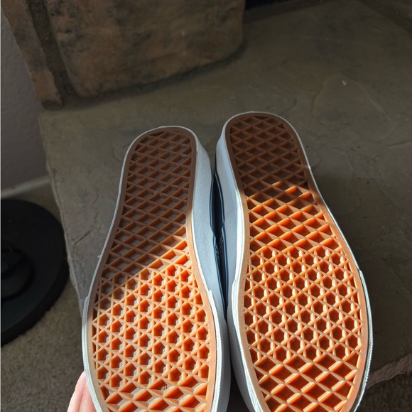 Vans Classic Blue and White Sneakers - Picture 3 of 4